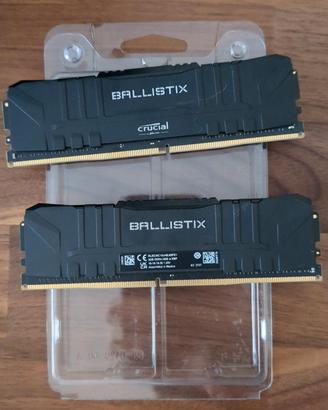 Crucial Ballistix Kit RAM DDR4 16GB 3600Mhz CL16