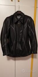 Giacca moto donna in pelle