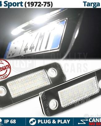 Luci TARGA LED PER Fiat 124 Sport d' EPOCA 6500K