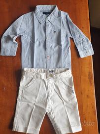 Camicia e pantalone BIMBO 12 mesi