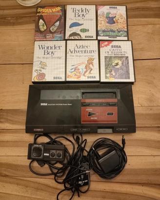 sega master system con giochi
