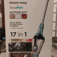 BLACK+DECKER Scopa Lavapavimenti a vapore STEAM-MO