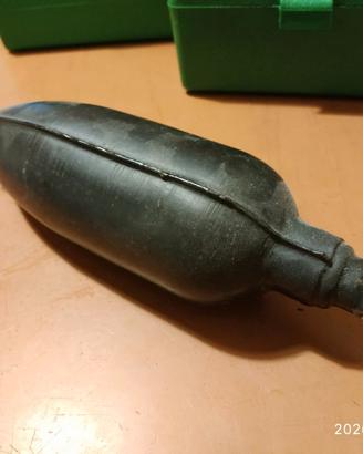 Silenziatore scarico motore due tempi vintage