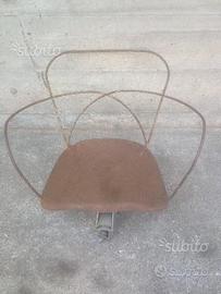 Seggiolino anteriore antico per biciclette