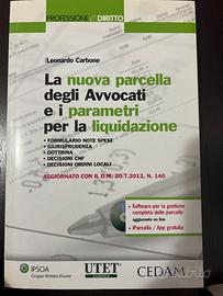 Libro utet parcella degli avvocati