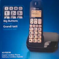 Telefono cordless tasti grandi