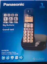 Telefono cordless tasti grandi