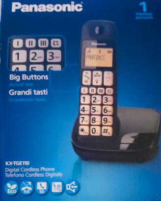 Telefono cordless tasti grandi