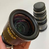 Obiettivi Cine 20-55mm + 50-125mm