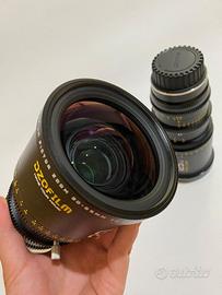 Obiettivi Cine 20-55mm + 50-125mm