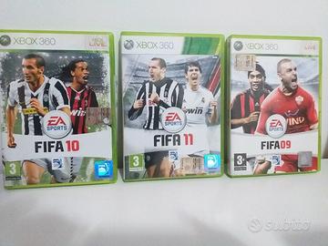 Xbox 360 Giochi Fifa + guida ufficiale 