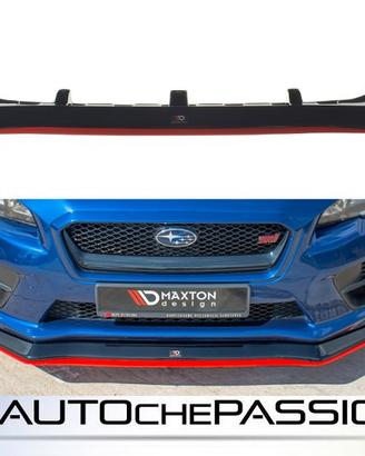 Splitter/Spoiler anteriore V3 per Subaru Impreza W