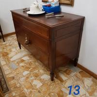 Cassettone antico dell’800 in legno massello