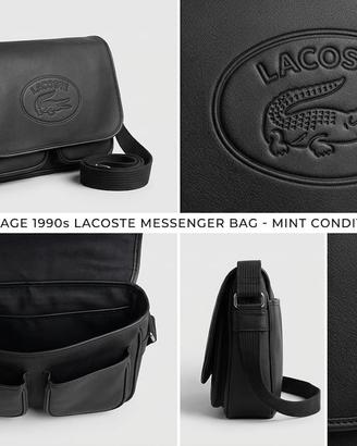 Borsa a tracolla Lacoste Vintage anni 90