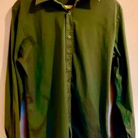 Camicia elegante nuova originale Prada mimetica