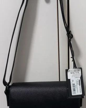 Momodesign Tracolla Business Work Saffiano PU Nero