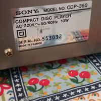 Sony lettore CD CDP-350