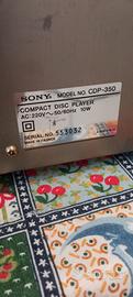Sony lettore CD CDP-350