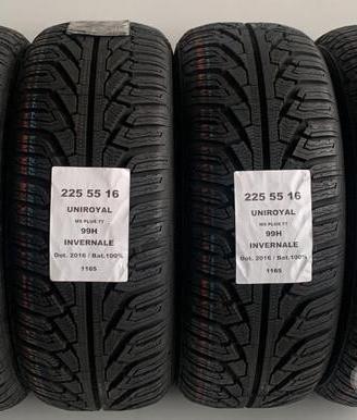 4 gomme 225 55 16 uniroyal a1165