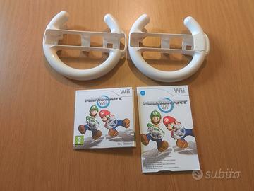 Mario Kart+2 Volanti+Guida Gioco Wii