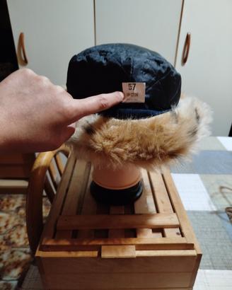 Cappellino donna nuovo bicolore 