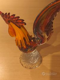 Statuetta in vetro di Murano 