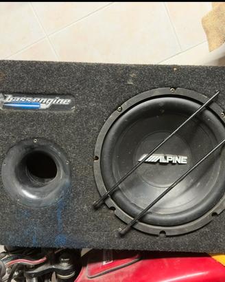 Subwoofer Auto Alpine