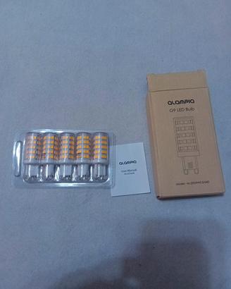 set di lampade LED con attacco G9