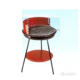 Barbecue a carbonella con rete antiaderente