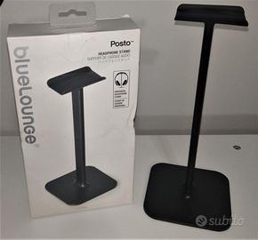 BLUELOUNGE POSTO STAND SUPPORTO CUFFIA NERO