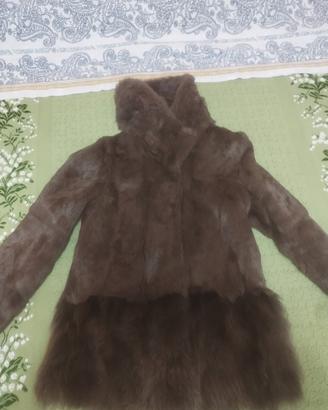 Pelliccia 100% pelle di coniglio
