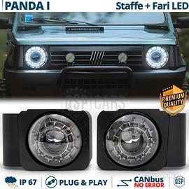 Fari LED per Fiat Panda 1 141 con STAFFE OMOLOGATI
