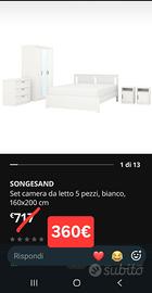 ARREDAMENTO IKEA USATO 1 ANNO CIRCA A META' PREZZO