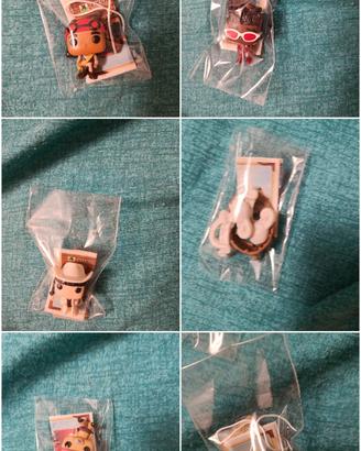 set 11 personaggi One piece kinder
