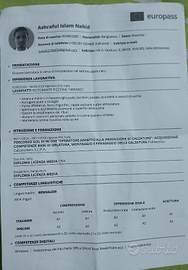 Fabbrica,lavapiatti e aiutocuoco