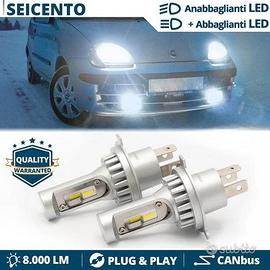 Lampadine LED CANBUS per Fiat Seicento ANABBA+ABBA