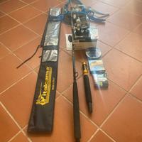 Set attrezzatura   Italcanna  ShimanoCOMPLETA