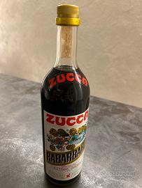 Bottiglia vintage di Rabarbaro Zucca Elixir