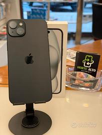 IPHONE 15 PLUS 128GB SPACE BLACK -GARANZIA 12 MESI