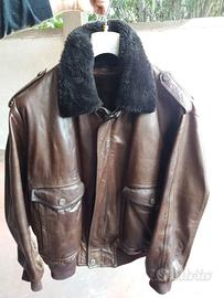giacca pelle aviator