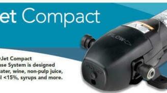 Flojet bevjet compact pompa flow control bag in bo