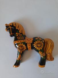 Lotto Statuine Khokhloma Russe – Cavallo+Gallo