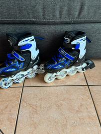 Rollerblade per bambini con protezioni