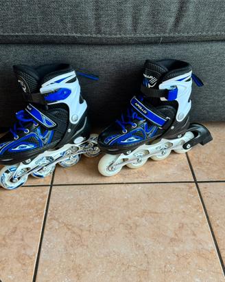 Rollerblade per bambini con protezioni