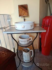 Lavabo toilette antico