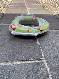 Riduttore wc soft, con manici