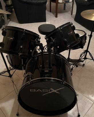 Batteria acustica basix