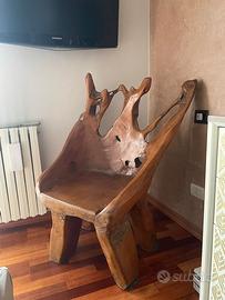 Poltrona in teak