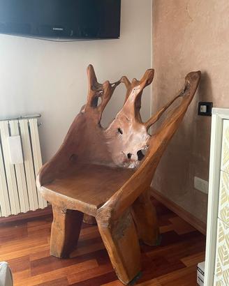 Poltrona in teak