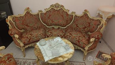 Salotto completo in stile Barocco Veneziano